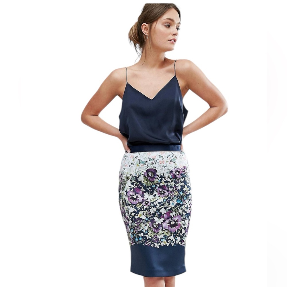 Ted Baker Carpi  pencil skirt size 2 NWOT